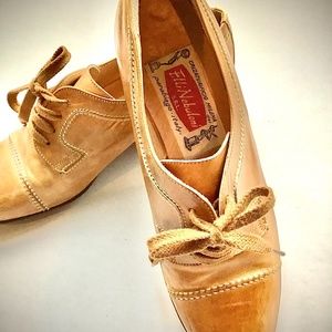 Elli Nebiloni Vintage Leather Oxfords